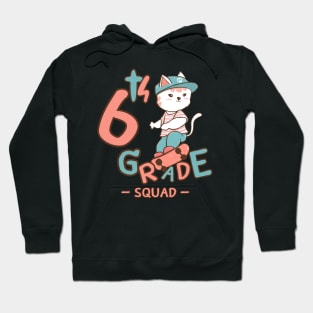 6th grade cat Hoodie